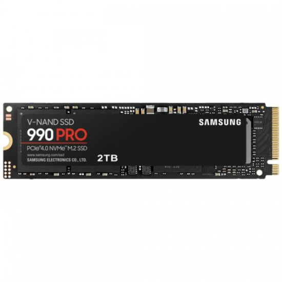 SAMSUNG MZ-V9P2T0BW, 990 PRO, 2TB, 7450/6900, Gen4, NVMe PCIe M.2, SSD