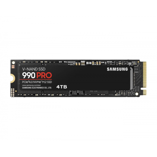 SAMSUNG MZ-V9P4T0BW, 990 PRO, 4TB, 7450/6900, Gen4, NVMe PCIe M.2, SSD