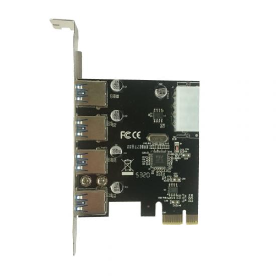 POWERGATE PG-4PUSB, PCI Express TO USB 3.0  x4 Port Kart