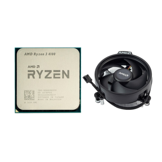 AMD RYZEN 3 4100 4 Core, 3,80-4,0GHz, 6Mb Cache, 65W, AM4, MPK (Kutusuz) (Grafik Kart YOK, Fan VAR)
