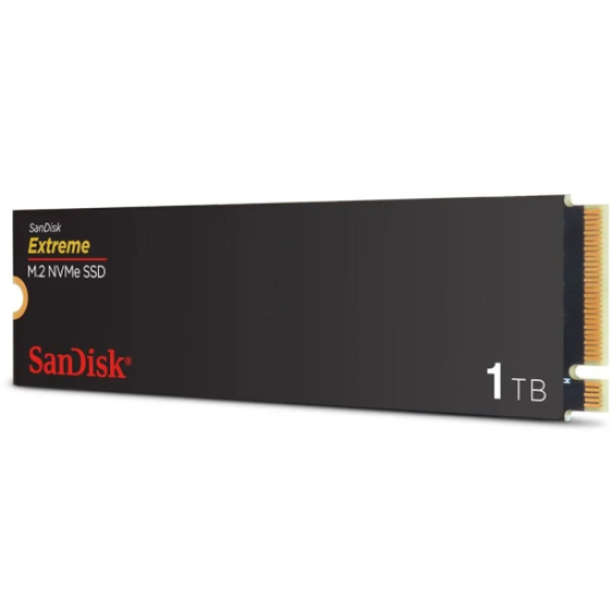 SanDisk Extreme SDSSDX3N-1T00-G26, 1TB, 5150/4900, Gen4, NVMe PCIe M.2 2280, SSD