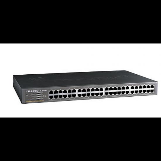 TP-LINK OMADA TL-SF1048 48 Port, Megabit, Yönetilmez, Çelik kasa, Rackmount Switch