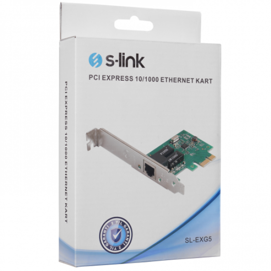 S-LINK SL-EXG5, GigaBit, PCI-Express, Ethernet Kartı