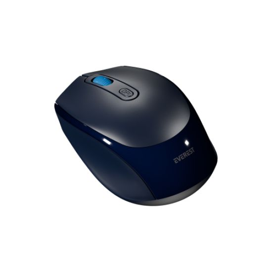 EVEREST SMW-87, USB Nano 2,4G Kablosuz, 1600dpi, Optik, 4 Tuşlu, Lacivert Mouse