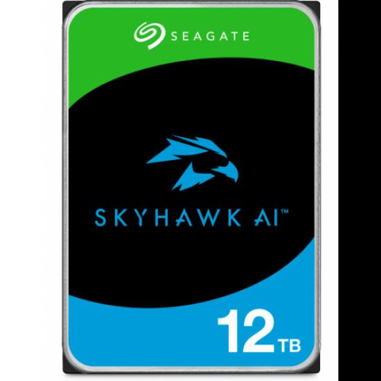 SEAGATE SKYHAWK AI, ST12000VE001, 3.5’’, 12TB, 256Mb, 7200Rpm, Güvenlik, HDD