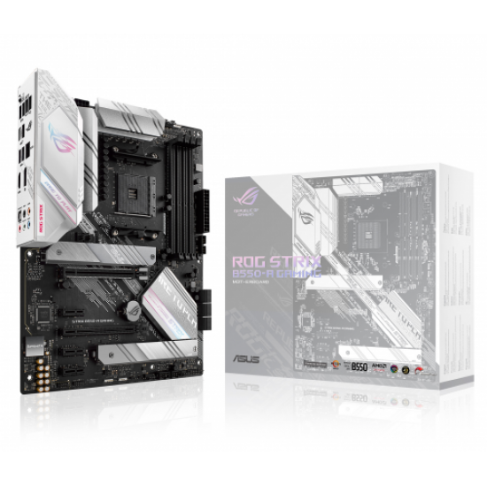 ASUS ROG STRIX B550-A GAMING, 4xDDR4, 2x M.2, HDMI, DP, Type-C, AM4 Soket Anakart