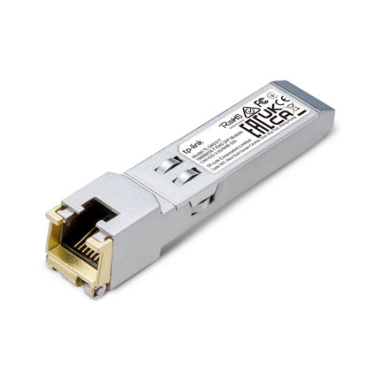 TP-LINK TL-SM331T, 1.25Gbps, 100m, RJ45, SFP TO RJ45 (1Port Gigabit) Modül