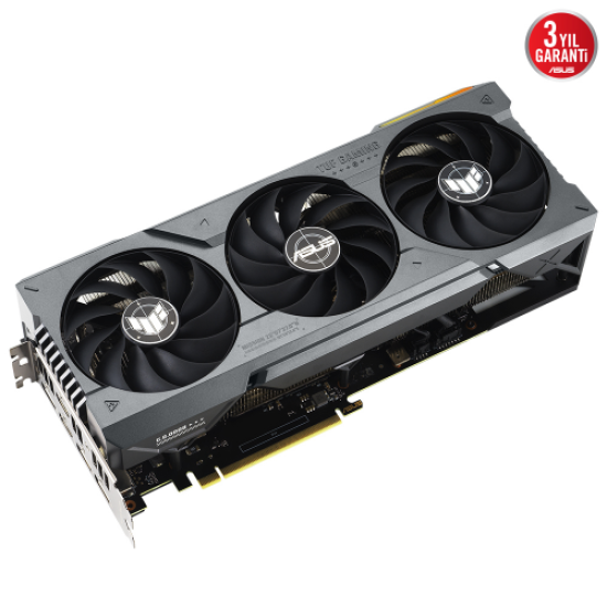 ASUS TUF-RTX4070TIS-O16G-GAMING, 16Gb, 256Bit, GDDR6X, 2xHDMI, 3xDP GAMING Ekran Kartı