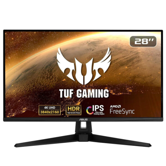 ASUS TUF GAMING VG289Q1A 28’’ 5ms, 60Hz, 4K DP, 2xHDMI, Hoparlör, Fast IPS LED, Düşük Mavi Işık, FreeSync Premium, GAMING Monitör