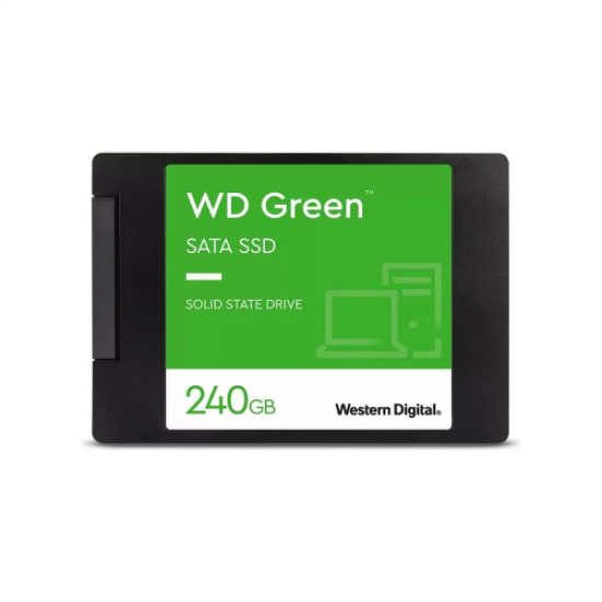 WD Green, WDS240G3G0A, 240GB, 545/465, 3D NAND, 2,5’’ SATA, SSD