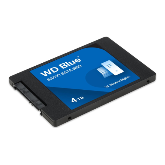 WD Blue SA510, WDS400T3B0A, 4TB, 560/520, 3D NAND, 2,5’’ SATA, SSD