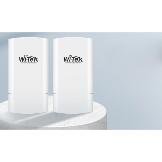 WI-TEK WI-CPE511H-KIT, 900Mbps, 5,8Ghz, 12bdi  Anten MİMO, 5km Menzil, Noktadan Noktaya, Dış Mekan, Access Point