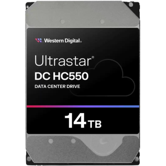 WD ULTRASTAR, WUH721814ALE6L4, 3.5’’, 14TB, 512Mb, 7200 Rpm, 7/24 Enterprise, DATA CENTER-GÜVENLİK-NAS-SERVER, HDD (DC HC550) (0F38581) (Türkiye Distribütörü Garantili)