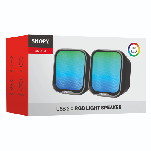 SNOPY%20SN-87U,%204W,%201+1,%20Masaüstü,%20USB,%20RGB%20Aydınlatma,%20Siyah%20Kasa,%20Speaker