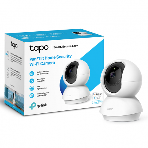 TP-LINK%20Tapo%20C210,%203,0Mpix,%20İç%20ve%20Dış%20Mekan,%20WiFi,%20%209Mt.%20Gece%20Görüşü,%20360%20Dönüş,%20Dikey%20ve%20Yatay%20Hareket,%20İki%20Yönlü%20Ses%20Güvenlik%20Kamerası