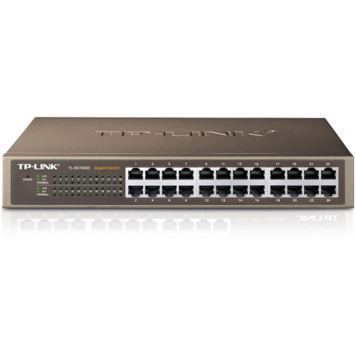 TP-LINK%20TL-SG1024D,%2024%20Port,%20GigaBit,%20Metal%20Kasa,%20Yönetilemez,%20Rackmount%20Switch