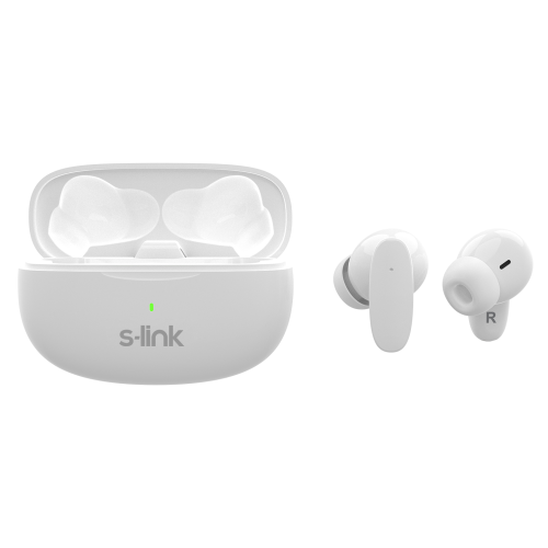 S-LINK%20TWS08,%20EARDOPES,%20Beyaz,%20Bluetooth%205.2,%20Kablosuz,%20TWS%20Kulak%20içi,%20Dokunmatik%20Kontrol,%205saat%20Çalma%20Süresi,%20ENC%20Dual%20Microfonlu%20Kulaklık