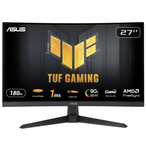 ASUS%20TUF%20GAMING%20VG27VQ3B%2027’’%201ms,%20180Hz,%20Full%20HD%20Curved,%20DP,%202xHDMI,%20Hoparlör,%20Fast%20VA%20Panel,%20Düşük%20Mavi%20Işık,%20FreeSync%20Premium,%20GAMING%20Monitör