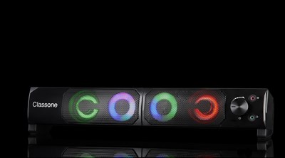 Classone%20X3%20Gaming%20Soundbar%20,%20RGB%20%20Hoparlör%20-Siyah